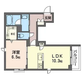 プロフィット ルミエール【2階】の間取り
