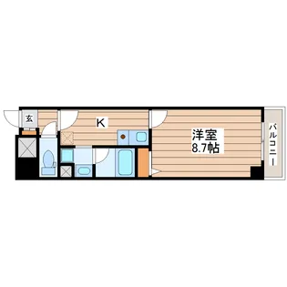 SANKYO国分町ビル【4階】の間取り