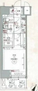 東京都荒川区西日暮里1【マンション】の間取り