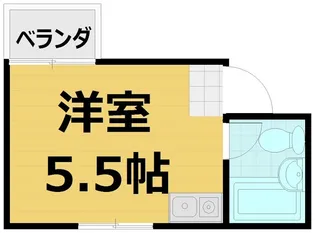 メゾン上賀茂【3階】の間取り