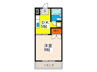 福見ビル【4階】の間取り