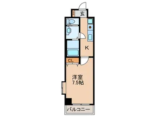 メゾンサンワ歌島橋【2階】の間取り