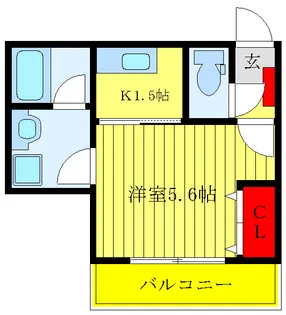 中十条スクエア【2階】の間取り
