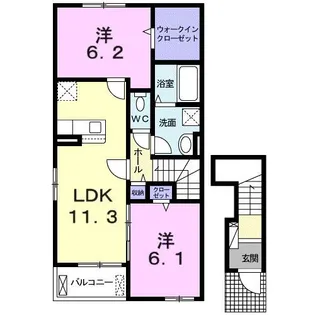 Hy Solare 22’【2階】の間取り