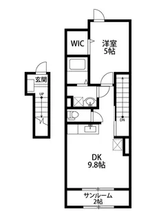 三恵館【2階】の間取り