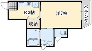 originりんくう(オリジン りんくう)【1階】の間取り