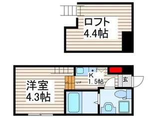 レガーミ【1階】の間取り