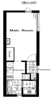カーサ麻布アネックス【4階】の間取り