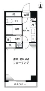 パティオ・デ本郷【1階】の間取り