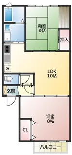ロングアイランド【1階】の間取り