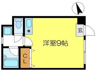FACE北上野【1階】の間取り