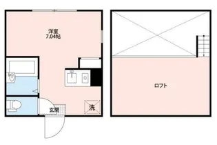 デュオメゾン横濱石川町ウエスト【2階】の間取り