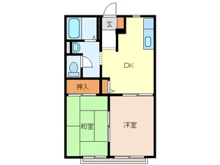 ディアスY【1階】の間取り