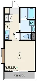 LYDIAN【2階】の間取り