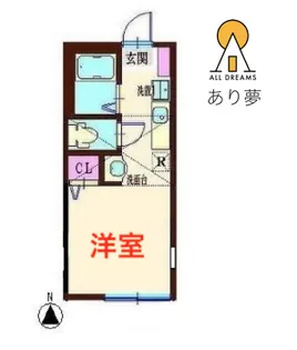 N harbor Lagoon篠原西町B棟【2階】の間取り