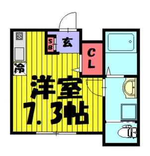 グラシアス【2階】の間取り