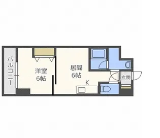 アーバン菊水【3階】の間取り