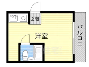 アーバンシティ岸里PART1【5階】の間取り