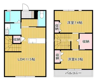 Take Courtの間取り