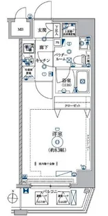 レアライズ両国【7階】の間取り