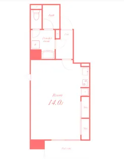 パンタシアII【3階】の間取り