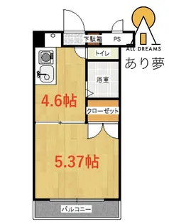 リーヴェルステージ横浜西【3階】の間取り