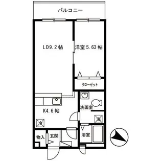ヴィレッジロイヤル中央台高久【2階】の間取り