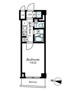 ルーブル大森山王【2階】の間取り