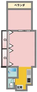 ビューハイツオリマNo.1【3階】の間取り
