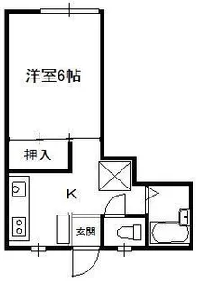 マリオンハイツIII【3階】の間取り