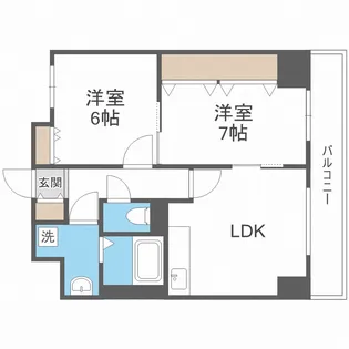 グランデュール林寺【9階】の間取り