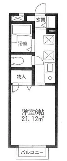 シャコンヌ【1階】の間取り
