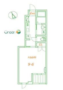 ベルパティオ【1階】の間取り