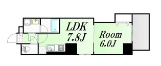 サンマルベリー扇町【5階】の間取り