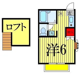 グランデゥールJ【1階】の間取り