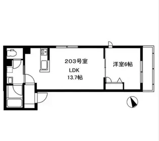 sha maison beare【2階】の間取り
