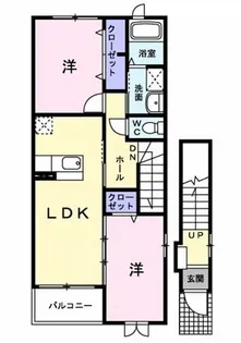 コルソ プレッソ【2階】の間取り