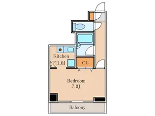 三田ベルメゾン【3階】の間取り