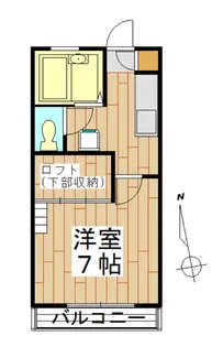 コーポ・ミューズ【2階】の間取り