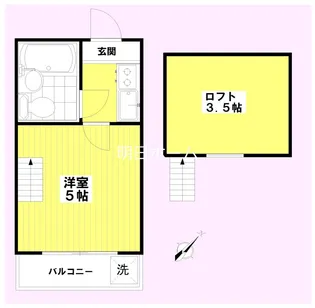 セドルハイム上板橋【1階】の間取り