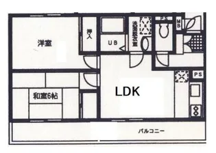 メゾンクレール【2階】の間取り