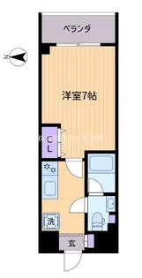 シーズ松原【7階】の間取り