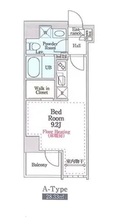 リヴィエール猿江公園【6階】の間取り