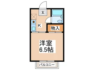 エスポワ-ル【1階】の間取り