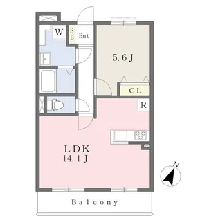 EL.SIDE 11【2階】の間取り
