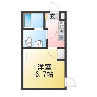 FORT WARABI【1階】の間取り
