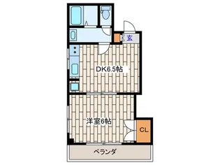 ピュア-小杉【4階】の間取り