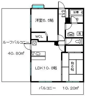 アプレ町田サザンコンフォート【5階】の間取り