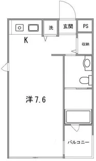 クインズビル【3階】の間取り