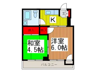 滝澤ビルの間取り